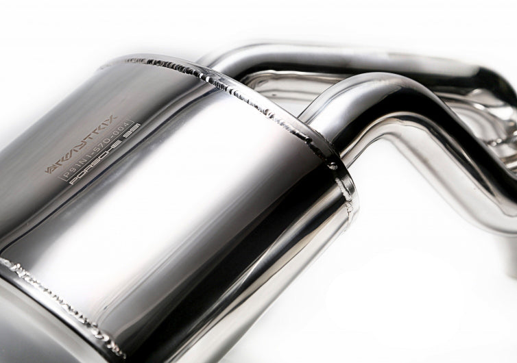 Armytrix Stainless Steel Valvetronic Cat Back Exhaust System Porsche 911 Carrera/Carrera4/Carrera S/Carrera4S/Carrera GTS 991.1 12-15