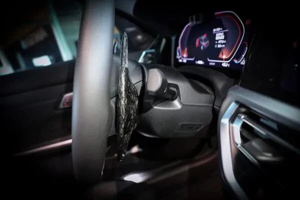 Armaspeed forged Carbon Black Paddle Shifter for BMW 325i 330e M340i G20 G21 Toyota Supra GR A90