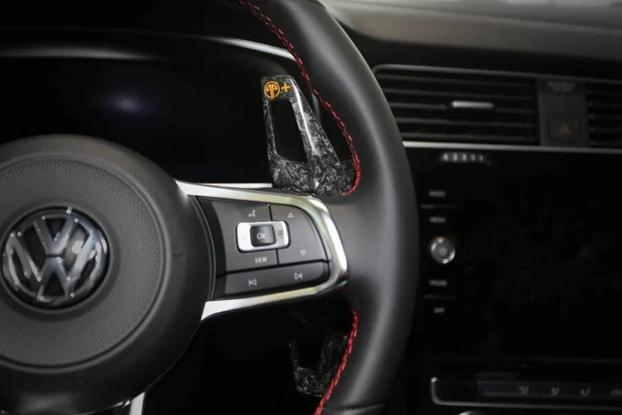 Armaspeed forged Carbon Black Paddle Shifter for VW Golf GTI R & R models MK7 MK7.5 2.0