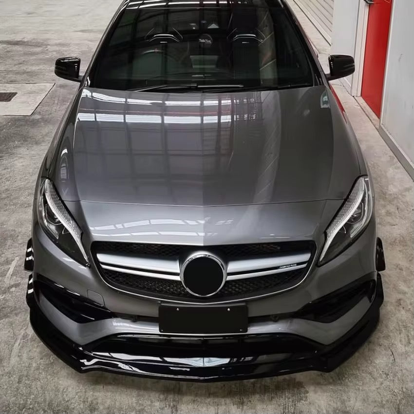 Mercedes Benz A Class W176 Front Lip (13-18)