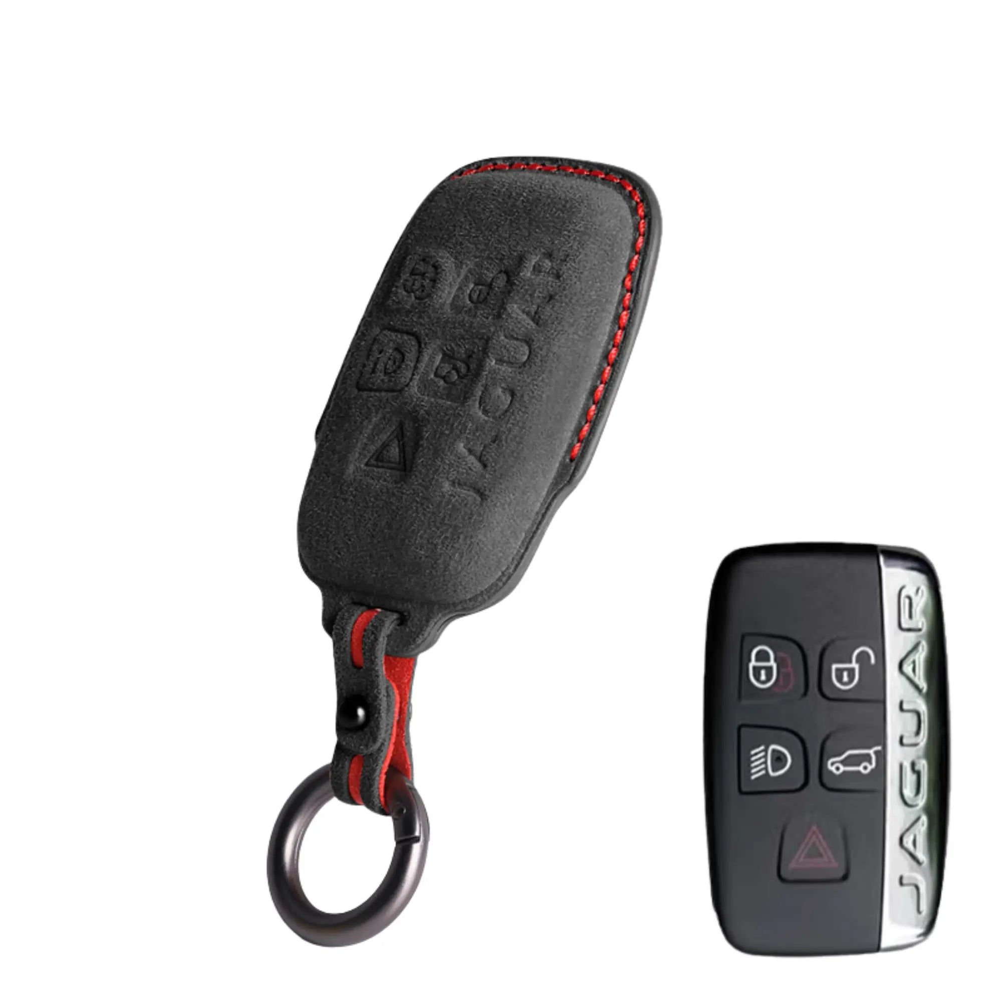Jaguar Key Cover - Alcantara - Type A