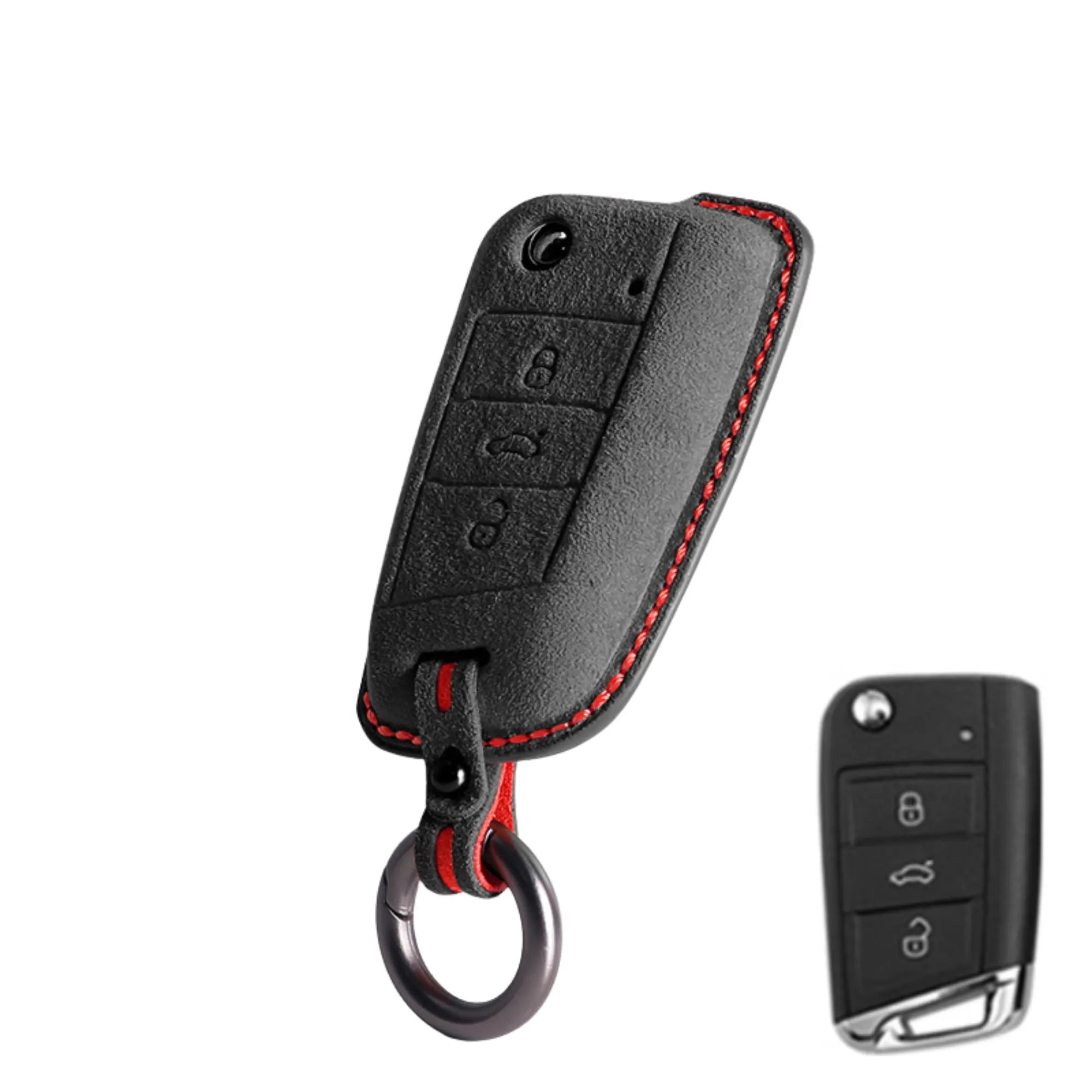 Volkswagen Key Cover - Alcantara - Type H
