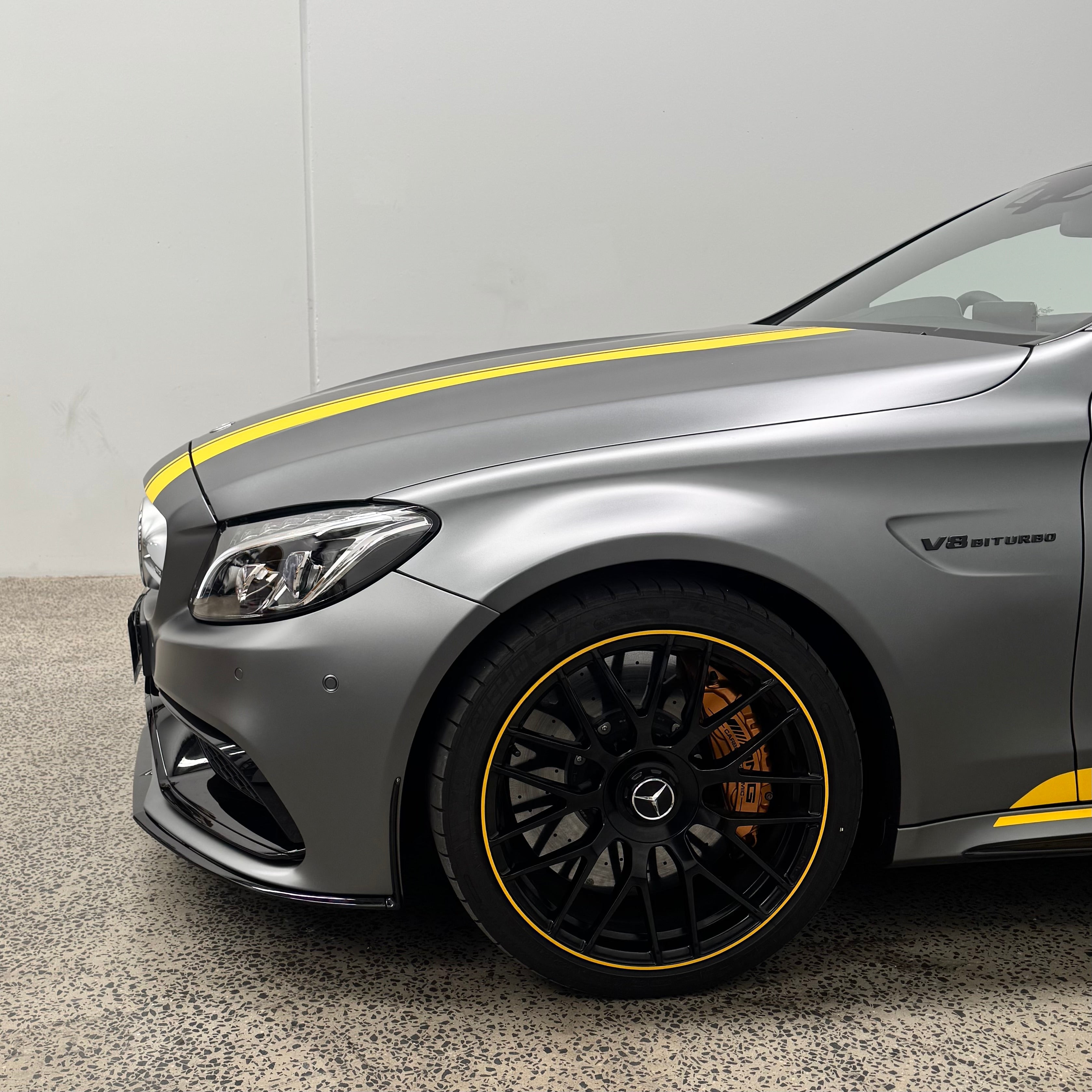 Mercedes Benz C Class C63s Edition One Style Front Lip (15-23)