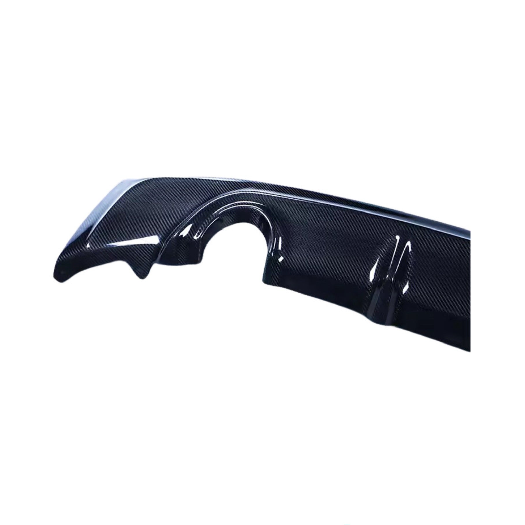 Carbon Fibre 3D Style Rear Diffuser Dual Tip BMW 2 Series F22/F23 (14-22)
