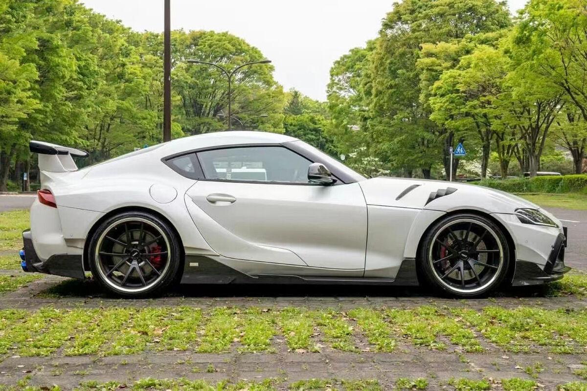 Vero Motorsport A90 Toyota Supra MK5 Tom’s Style Carbon Fibre Side Skirts