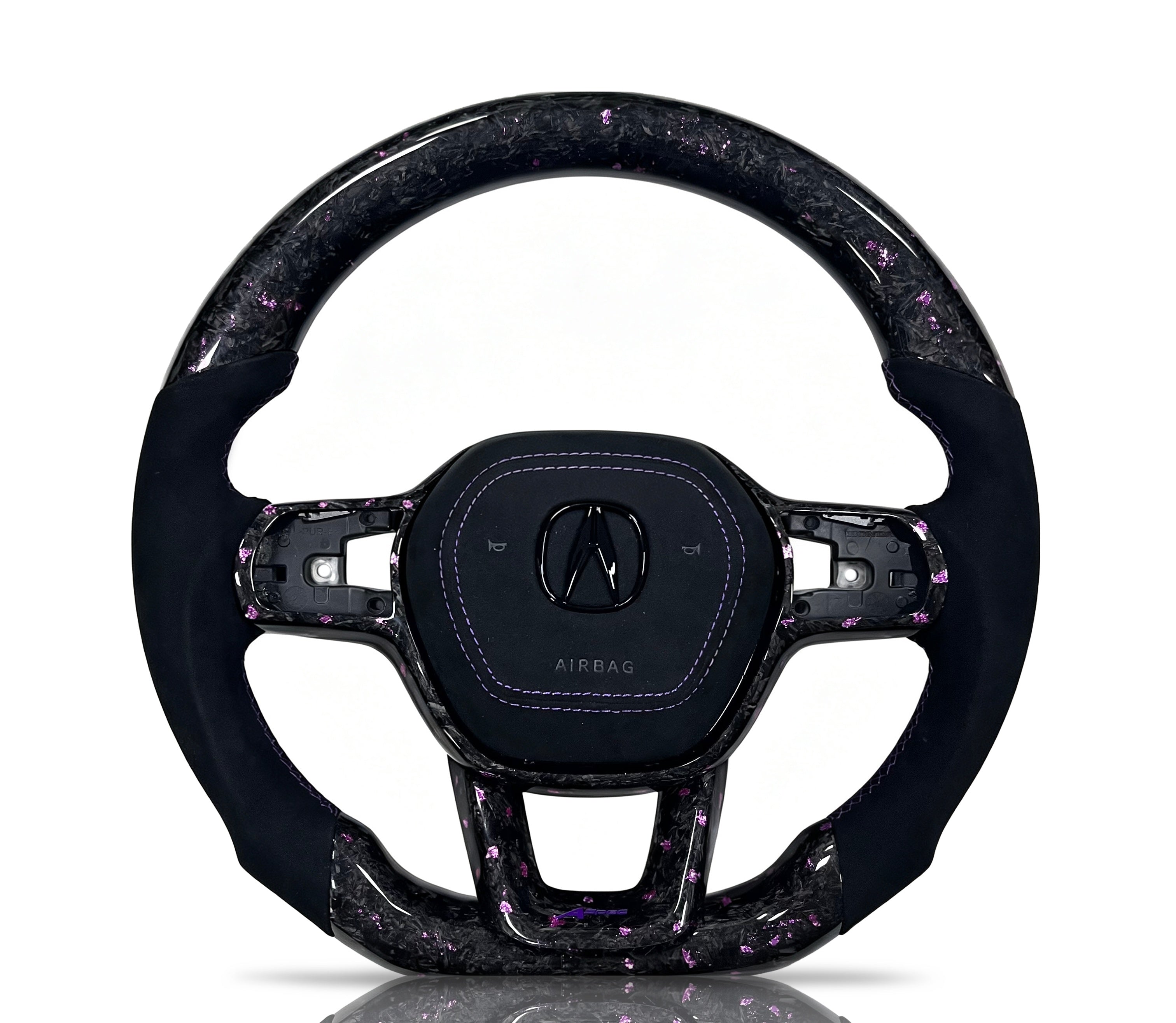 Vero Motorsport Honda Forged Carbon Fibre & Alcantara Steering Wheel (Design 10)