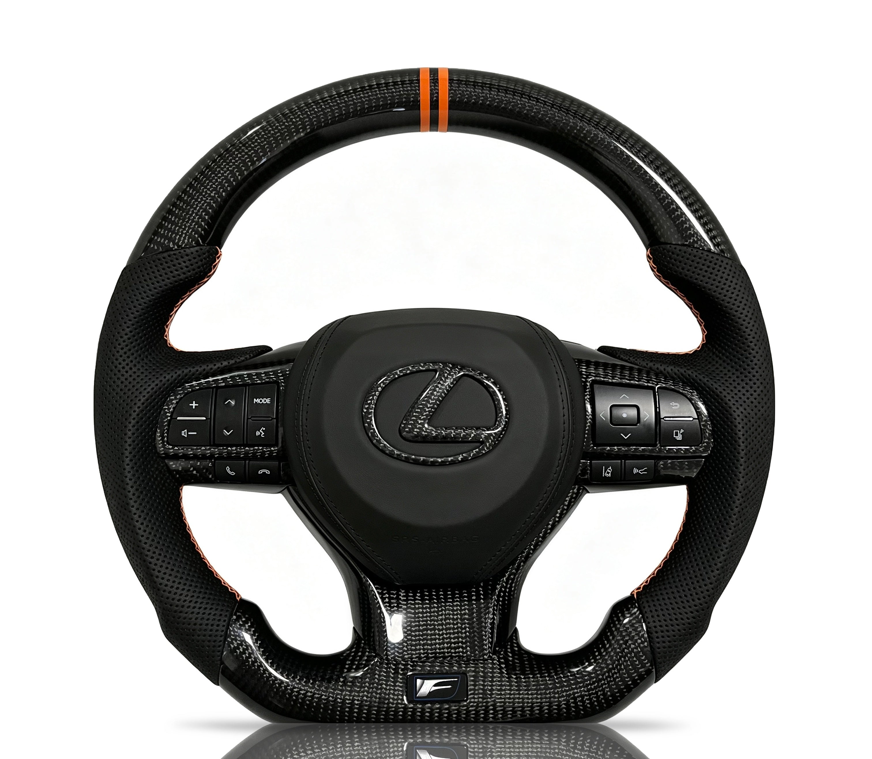 Vero Motorsport Lexus Carbon Fibre & Perforated Leather Steering Wheel II