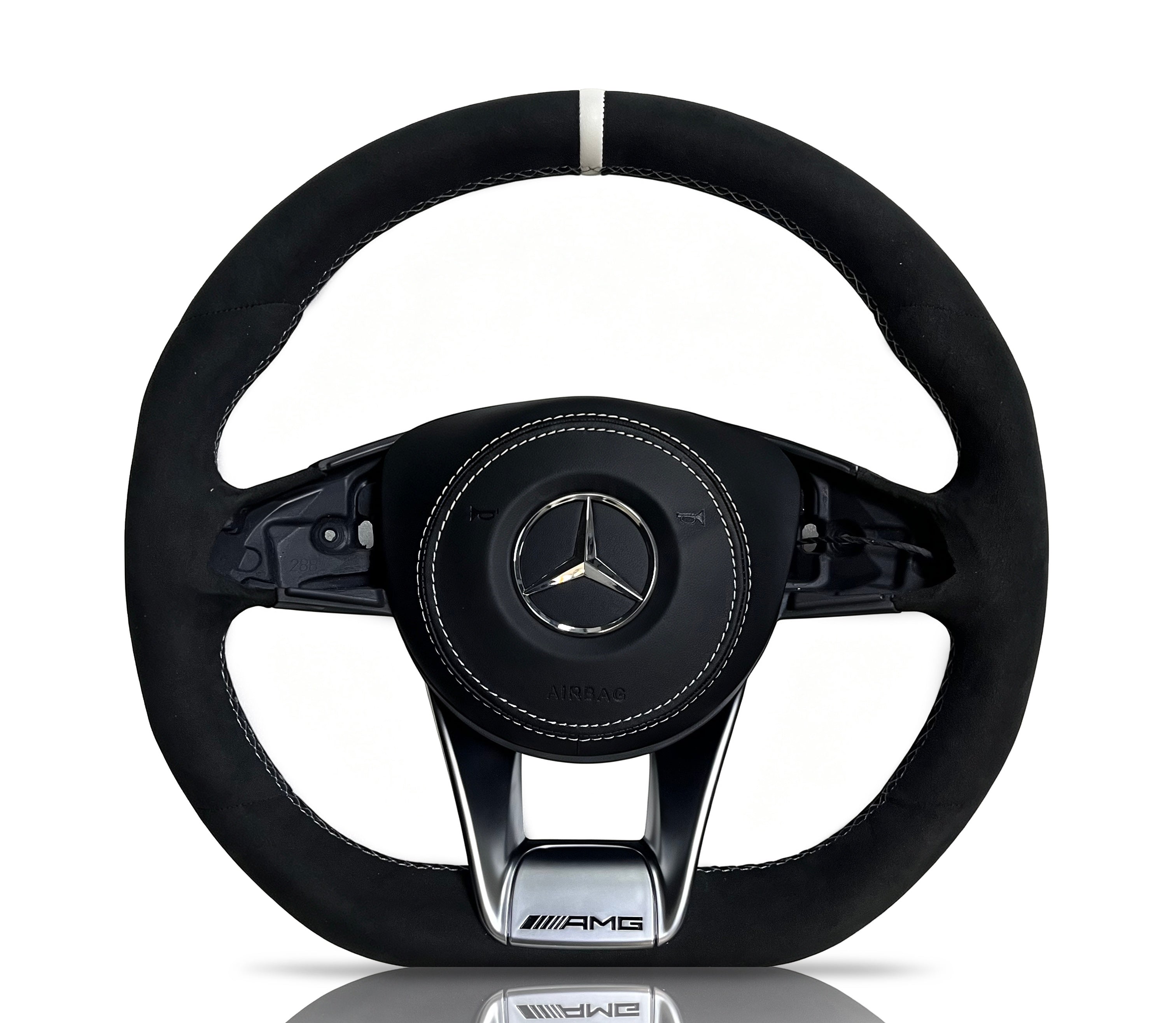 Vero Motorsport Mercedes-Benz Alcantara Steering Wheel (Design 8)