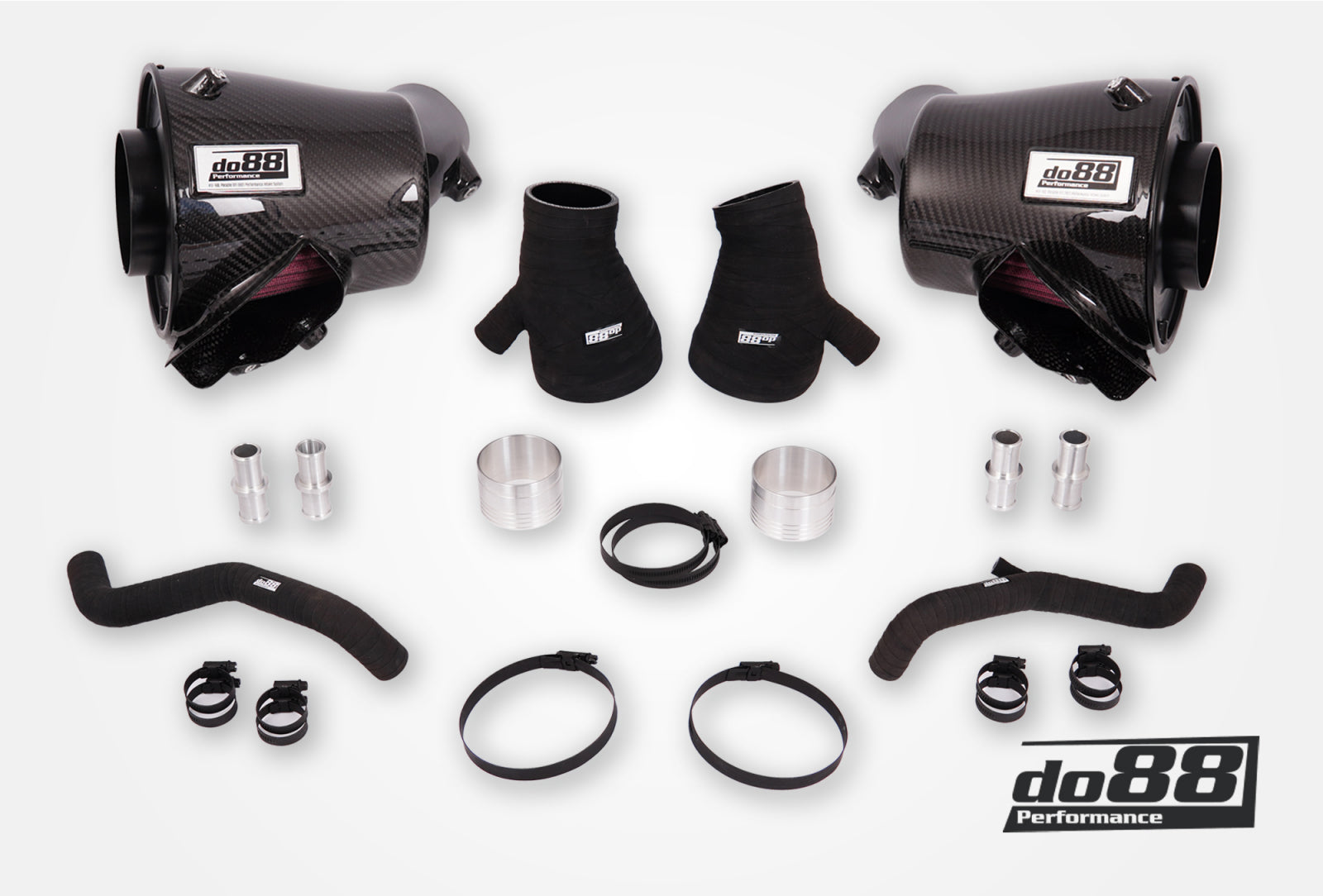 do88 PORSCHE 911 TURBO (992) INDUCTION SYSTEM, OE SIZE/66MM OUTLET