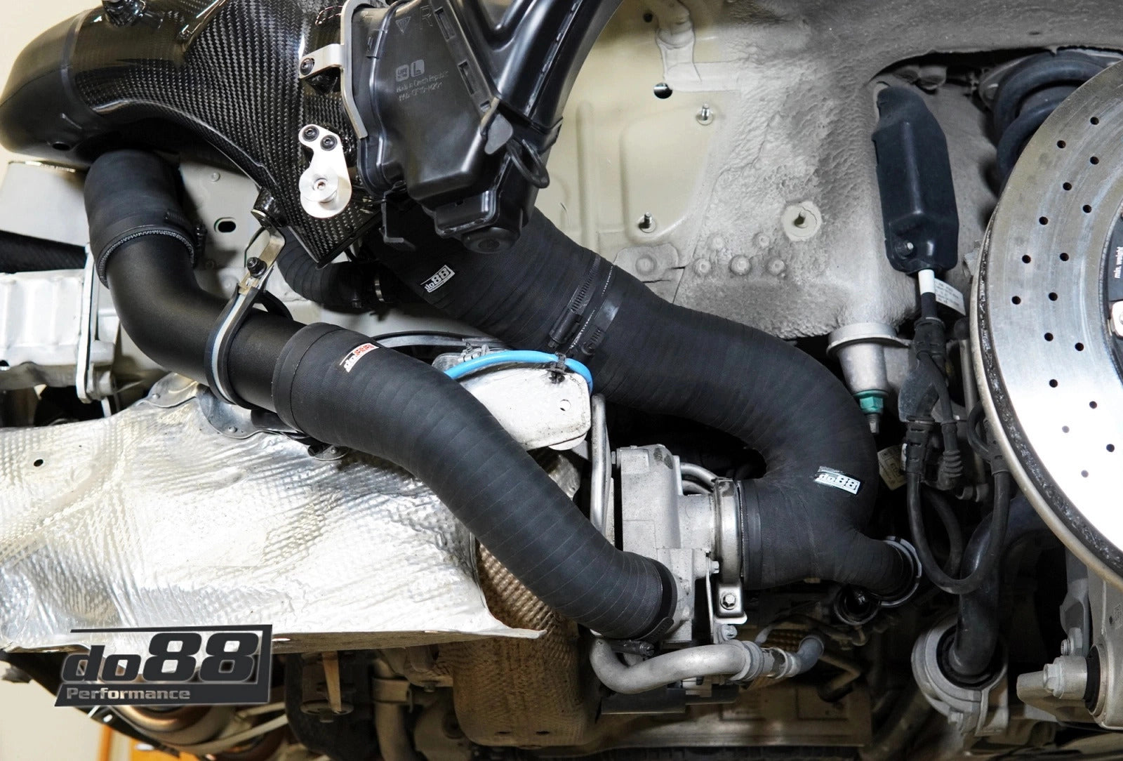 do88 PORSCHE 911 TURBO (992) INDUCTION SYSTEM, OE SIZE/66MM OUTLET