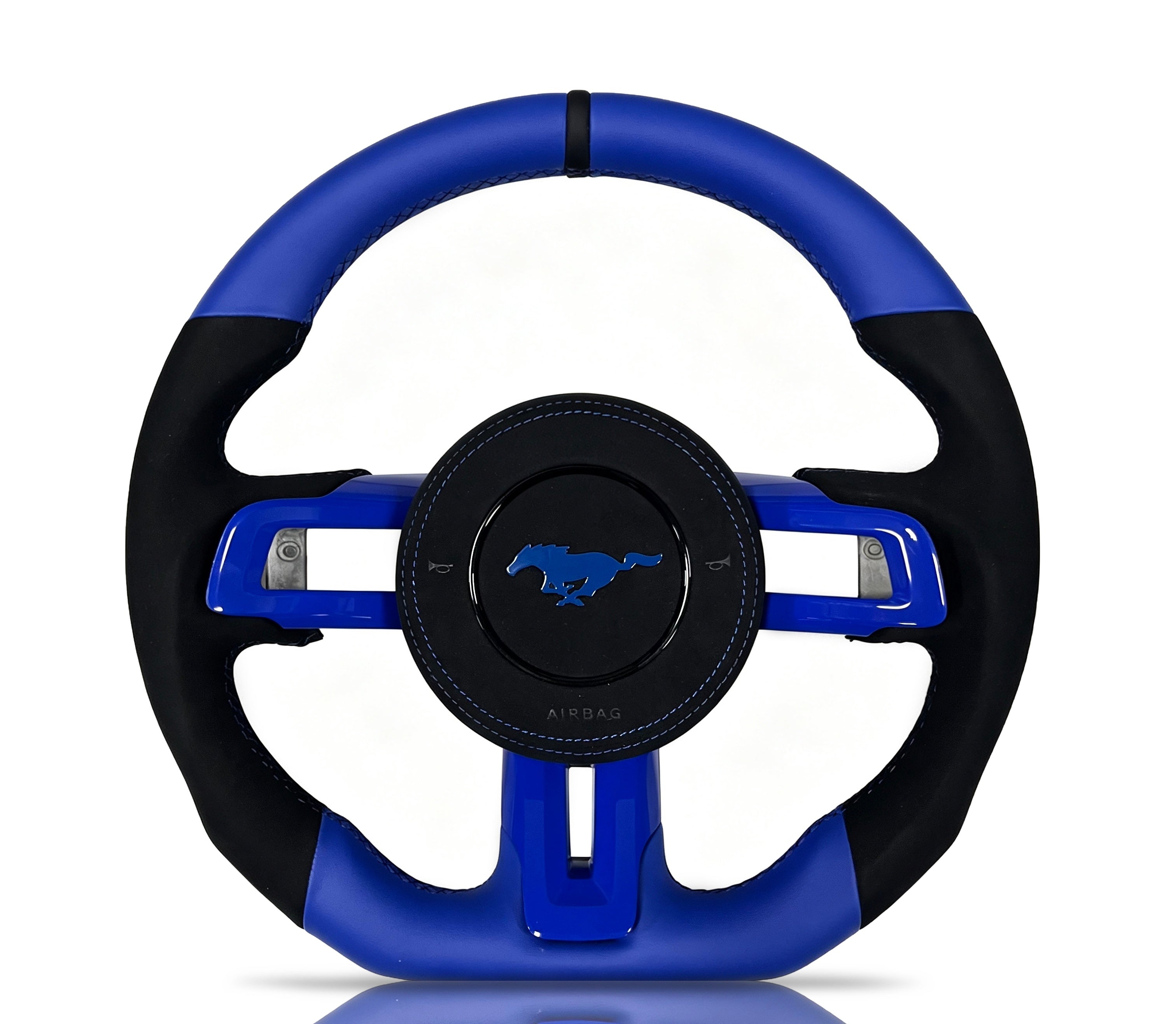 Vero Motorsport Ford Mustang Alcantara & Leather Steering Wheel (Design 18)