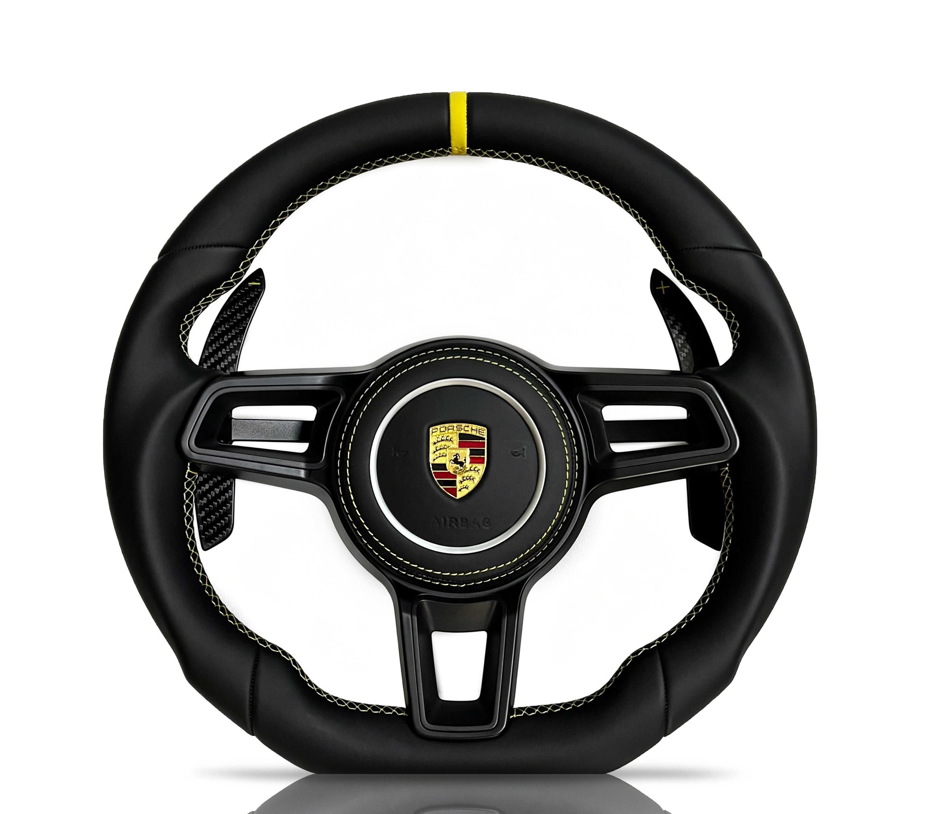 Vero Motorsport Porsche Smooth Leather Steering Wheel (Design 14)