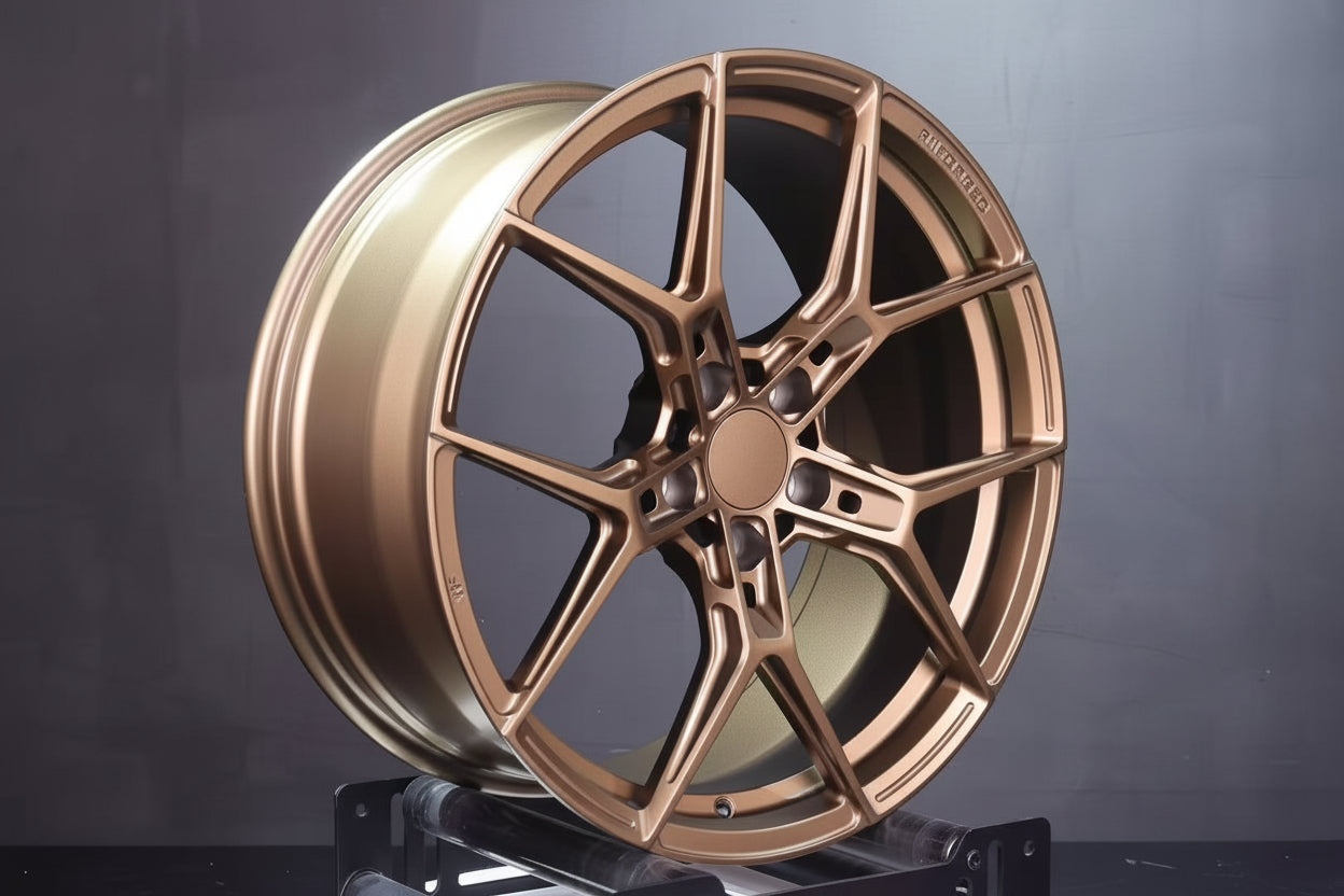 Custom Forged WWC RaceSpoke wheels