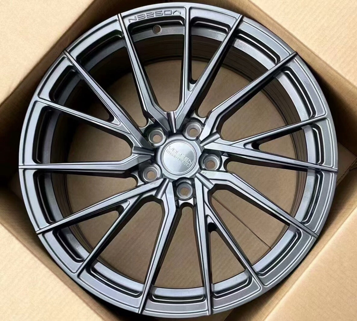 WWC 3S055 | Split-Spoke Flow-Form Wheel – Black