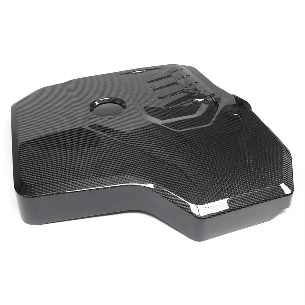 A90 Toyota Supra B48 Carbon Fibre Engine Cover