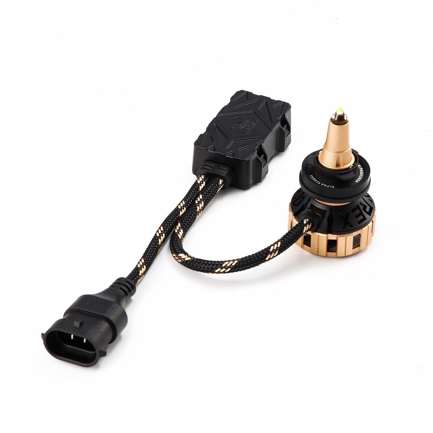 AlphaRex Gold Ammo Panoramic LED light bulbs