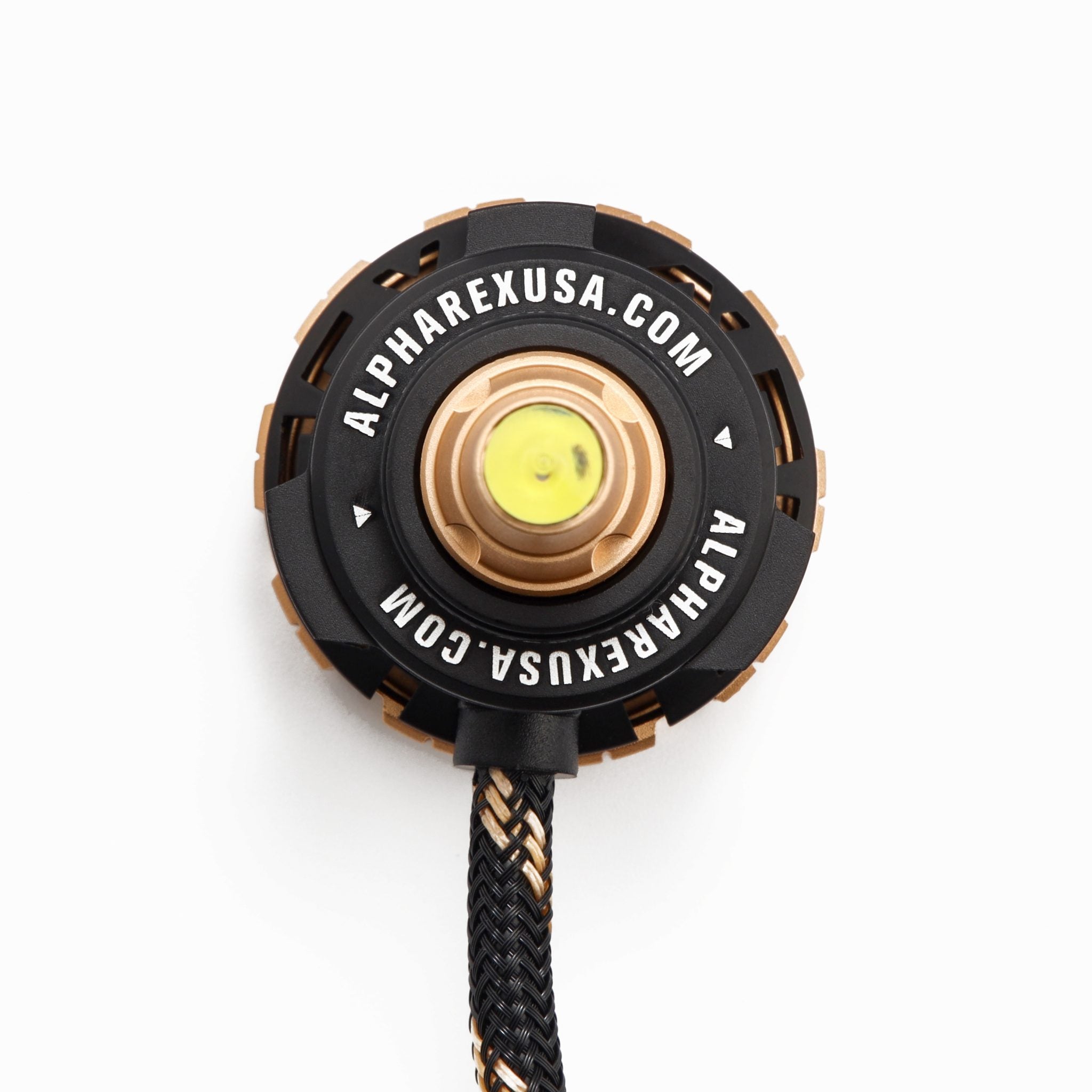 AlphaRex Gold Ammo Panoramic LED light bulbs