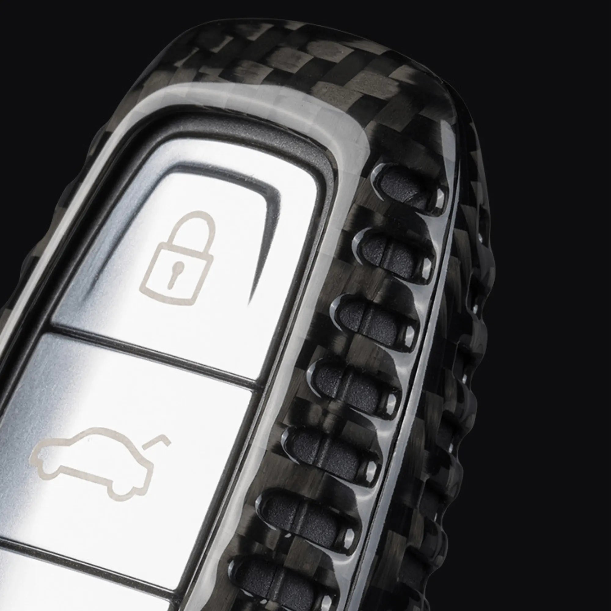Audi Key Cover - Carbon Fiber