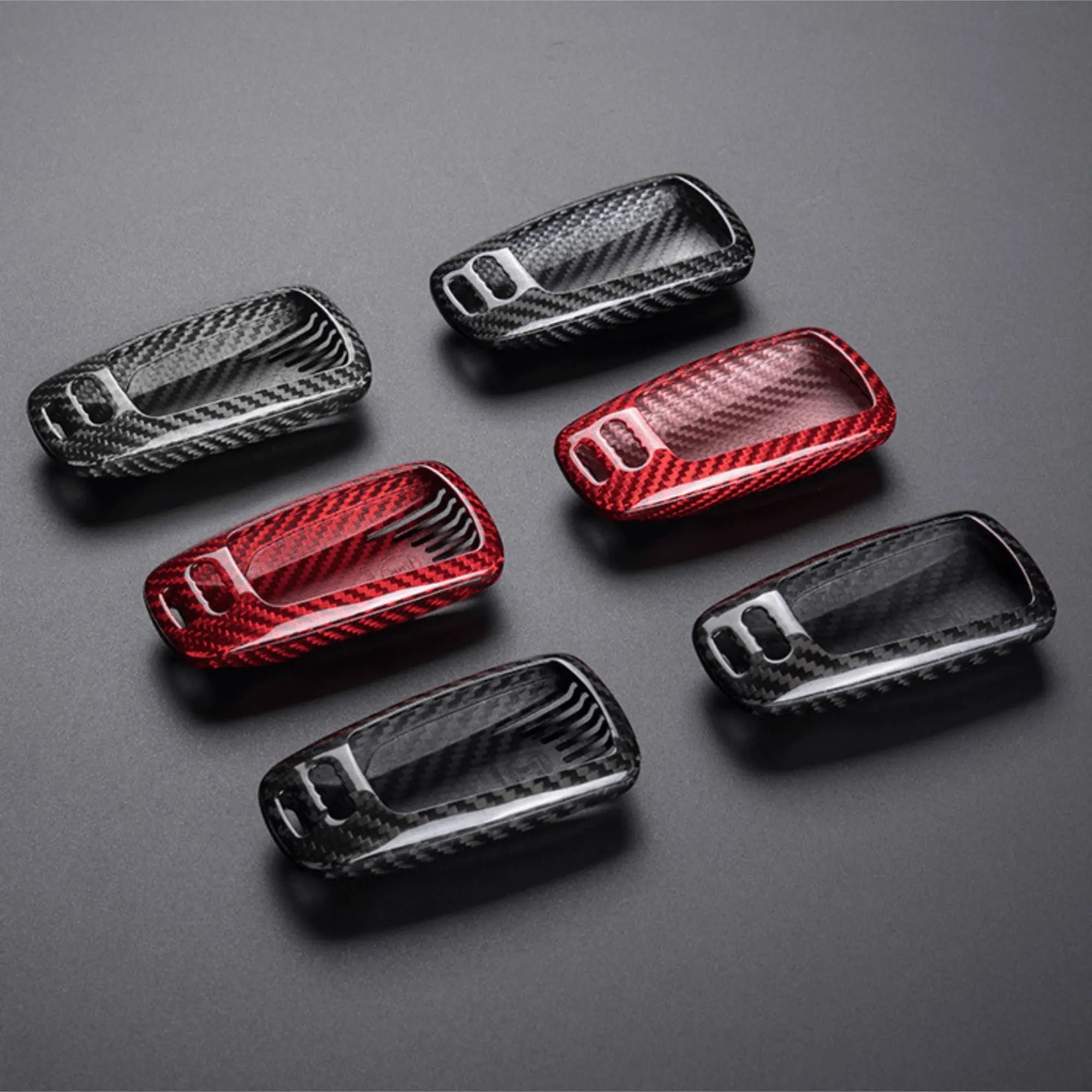 Audi Key Cover - Carbon Fiber