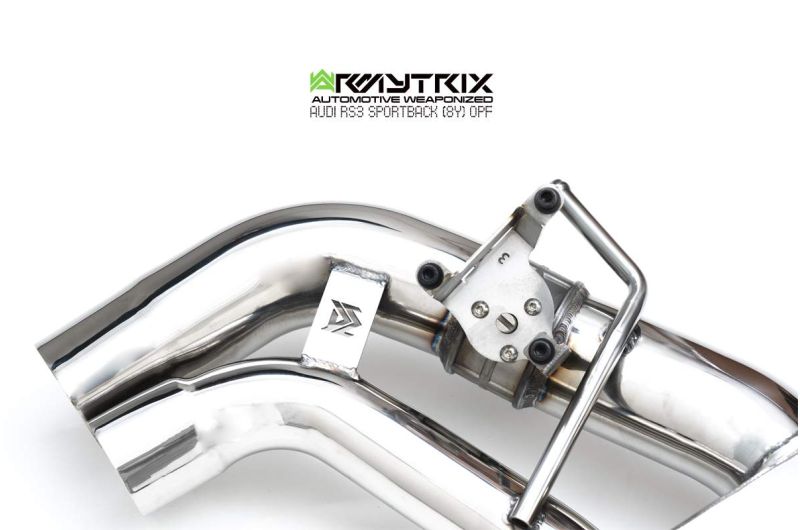 Armytrix Stainless Steel Valvetronic Cat Back Exhaust System Audi RS3 Sedan 8Y 20+
