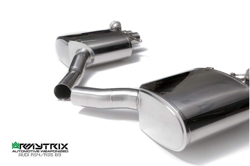 Armytrix Stainless Steel Valvetronic Cat Back Exhaust System (OE Valve Control) Audi RS5 F5 Coupe AWD 19+