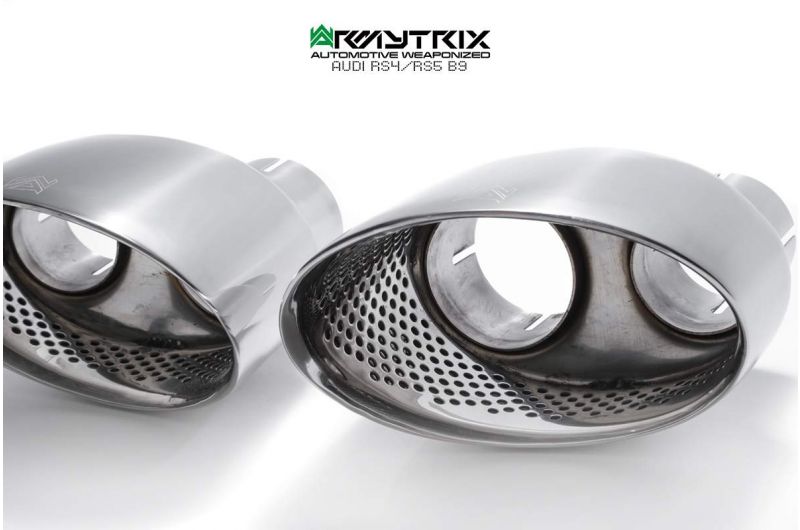 Armytrix Stainless Steel Valvetronic Cat Back Exhaust System (Wireless Remote) Audi RS4 B9/RS5 F5 Wagon/Sportback 2.9TT 19+ (OPF)