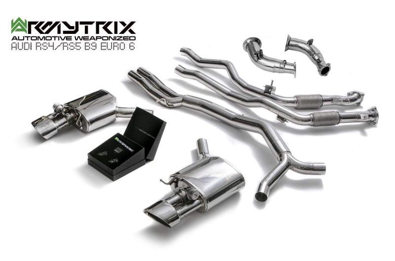 Armytrix Stainless Steel Valvetronic Cat Back Exhaust System (OE Valve Control) Audi RS4/RS5 B9 Sportback/Wagon AWD 19+