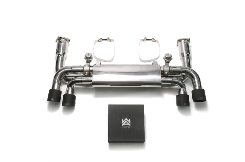 Armytrix Stainless Steel Valvetronic Cat Back Exhaust System (Suits Quad Tip Only) Porsche 911 Carrera/Carrera4/Carrera S/Carrera4S/Carrera GTS 991.2 16-19