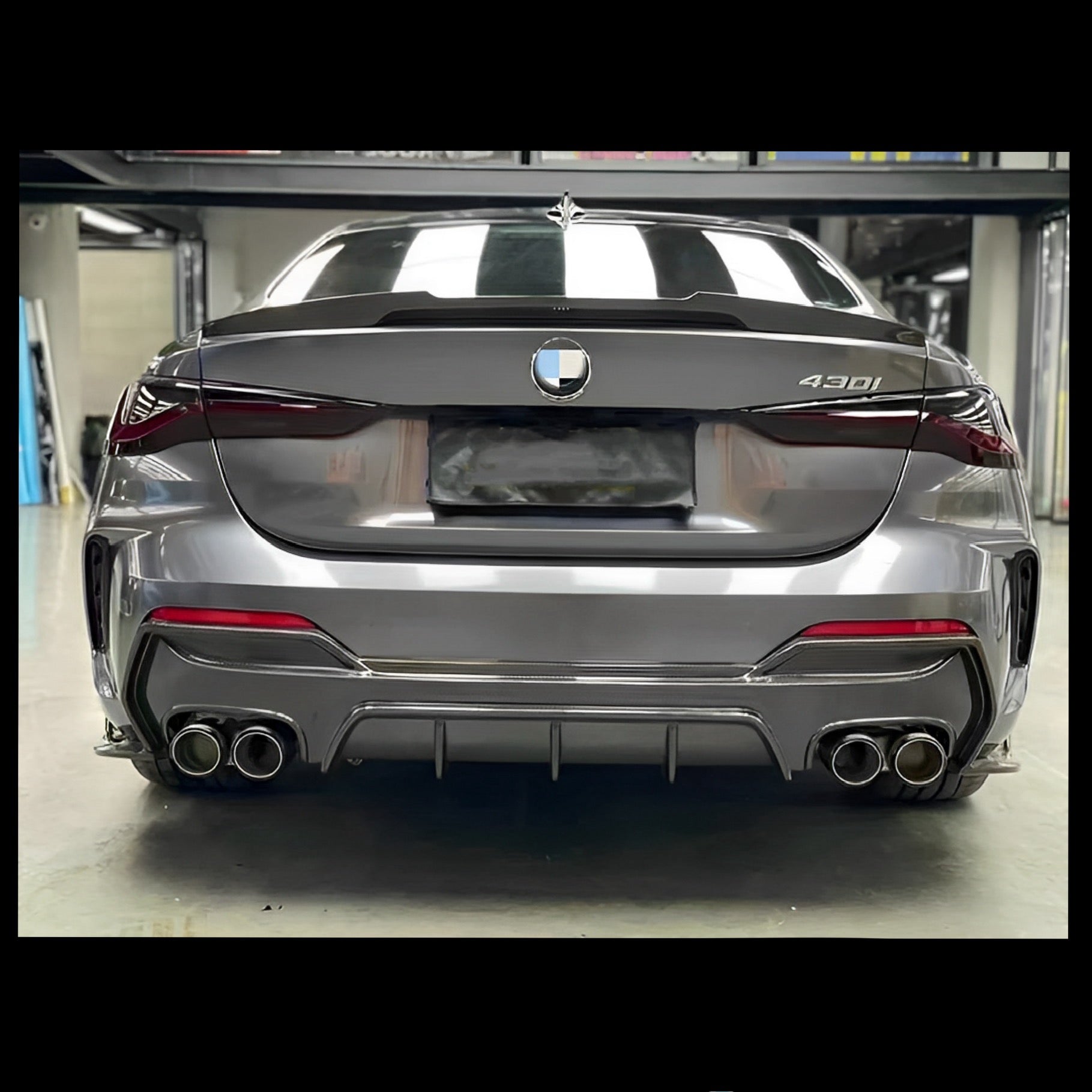 BMW 4 Series G22 G23 Carbon Fibre Rear Diffuser (20 - 23)