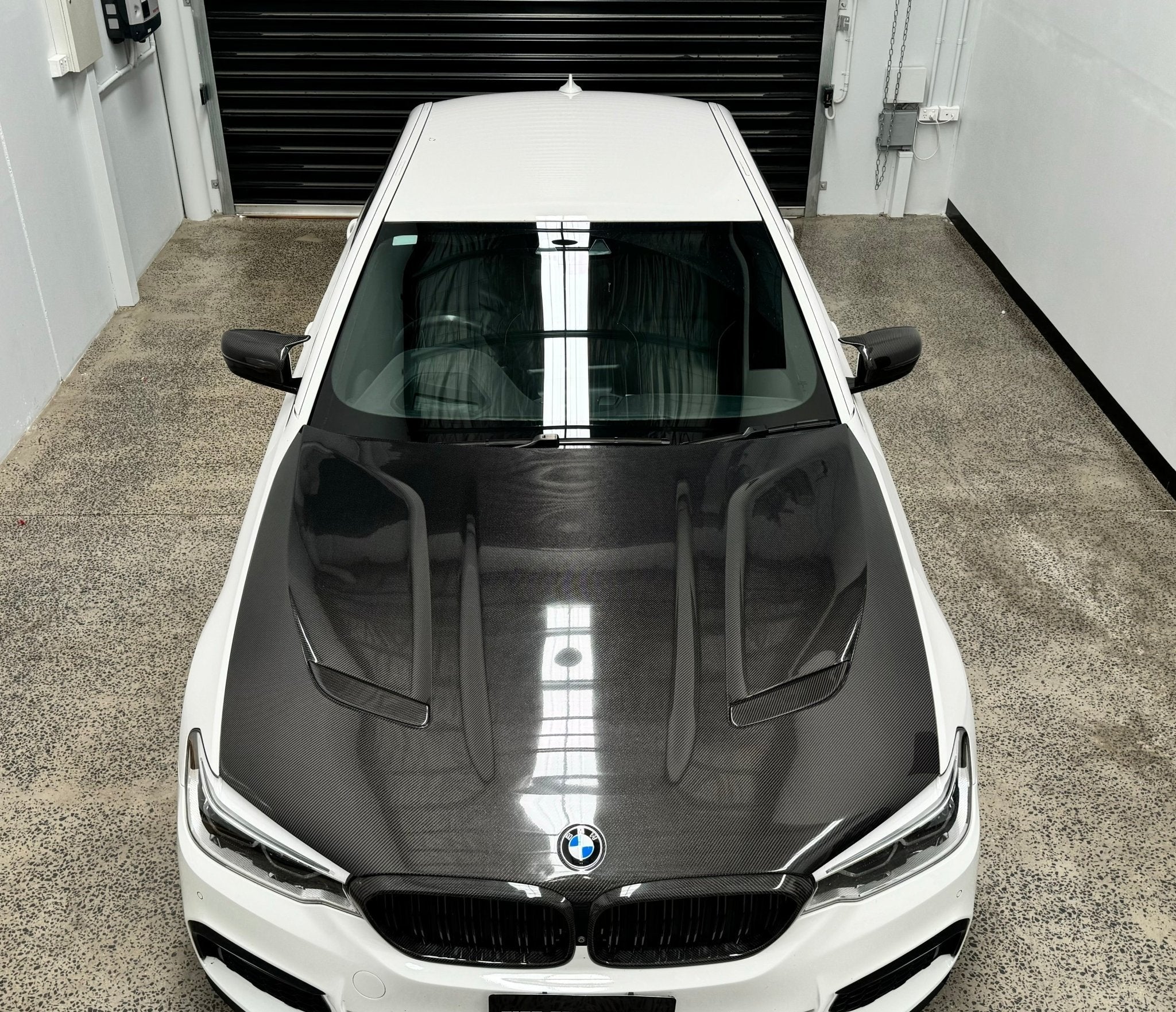 BMW 5 Series F90 G30 G31 CS Style Carbon Fibre Hood (2017 - 2023)