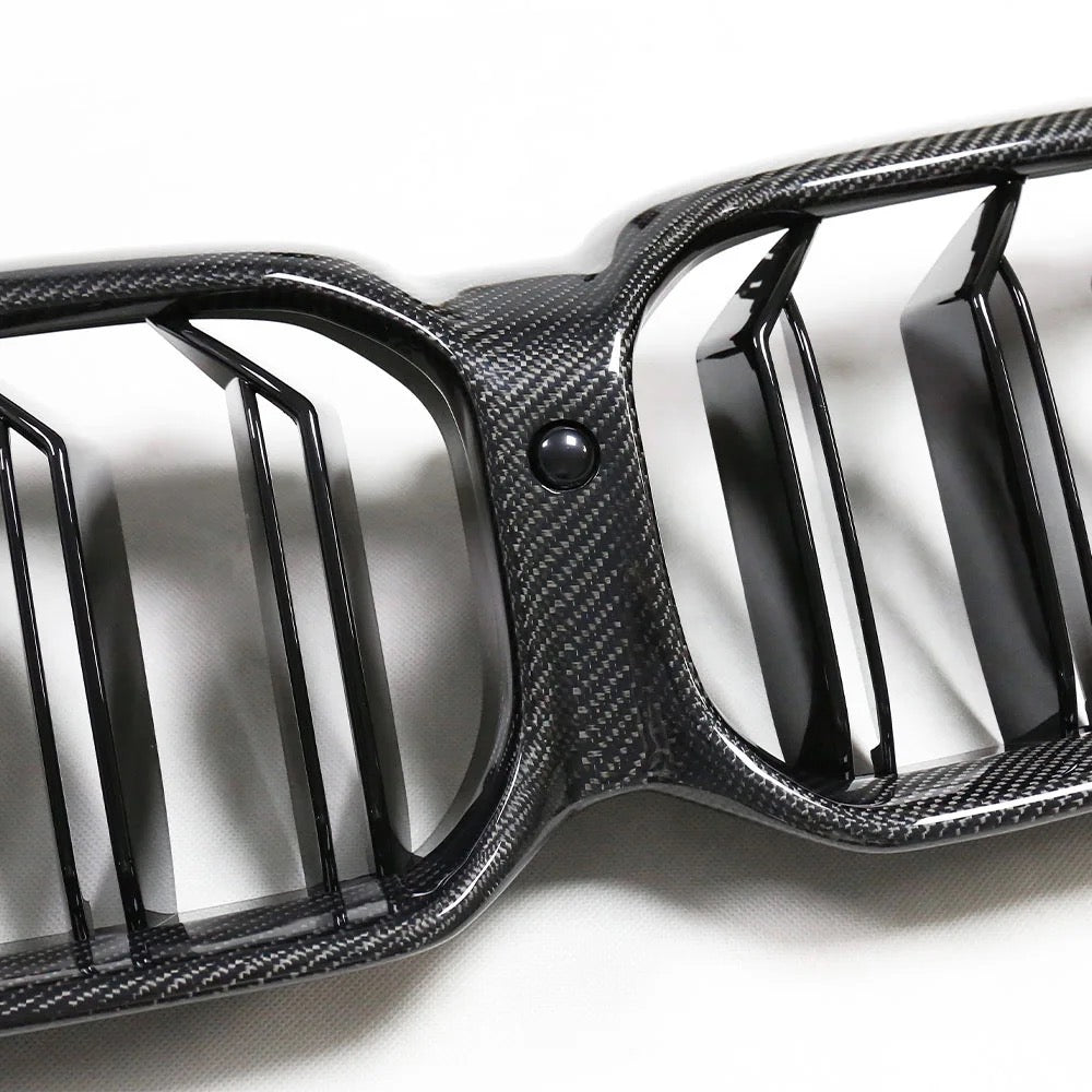 BMW 5 Series G30 LCI F90 LCI (21+) Front Grille Single Slat Carbon Fibre