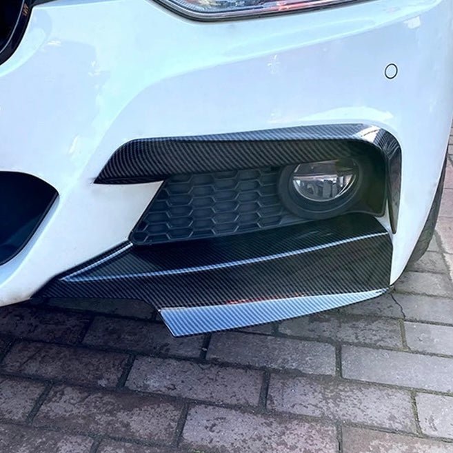 BMW F30 3 SERIES M SPORT Front Bumper Canards (12 - 18)
