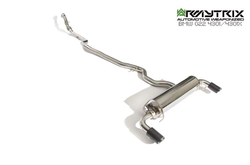 Armytrix Stainless Steel Valvetronic Cat Back Exhaust System BMW 320i/330i G20/G21 19+/BMW 420i/430i G22/G26 19+ inc. xDrive