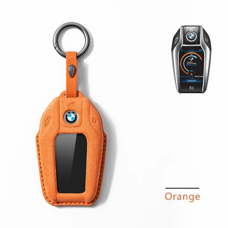 Bmw Key Cover - Alcantara - LCD Key Fob