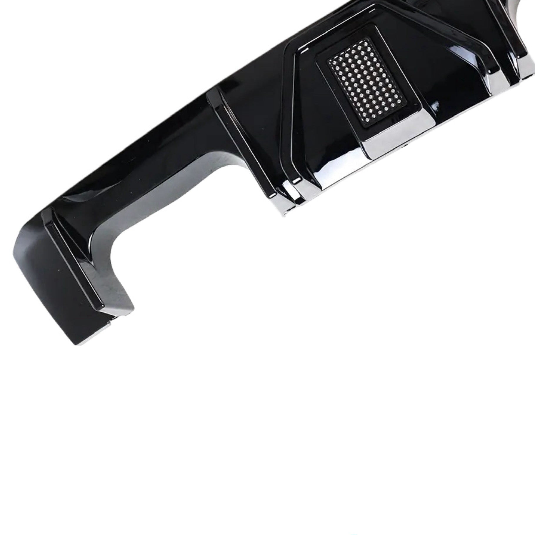 BMW M3 G80/G81/G82/G83 Gloss Black Rear Diffuser with LED Light
