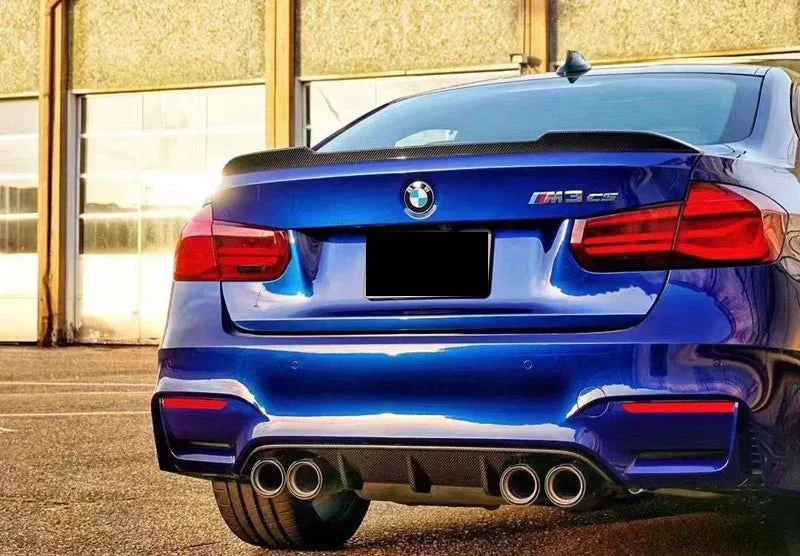 BMW M3 M Performance Style Carbon Fibre Rear Diffuser (14 - 18)