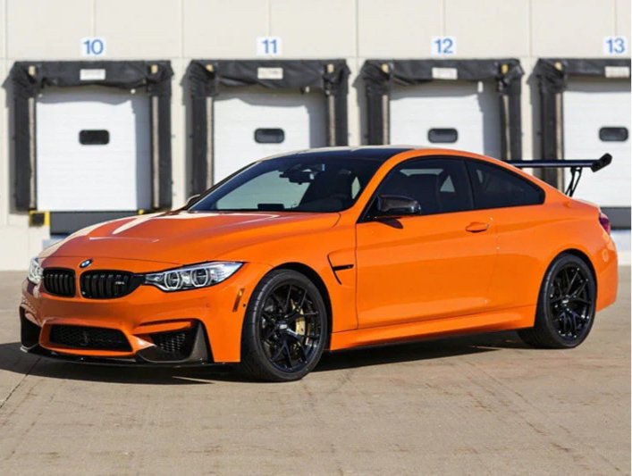 BMW M4 M Performance Style Carbon Fibre Front Lip (14 - 20)