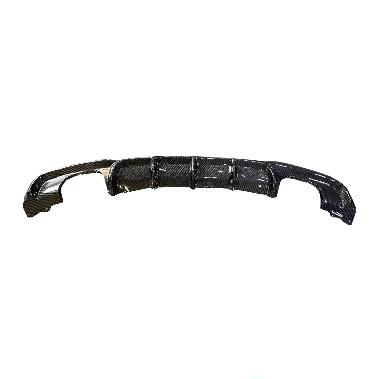 BMW MP Style Carbon Fibre Quad Tip Rear Diffuser 3 Series F30 (11 - 19)