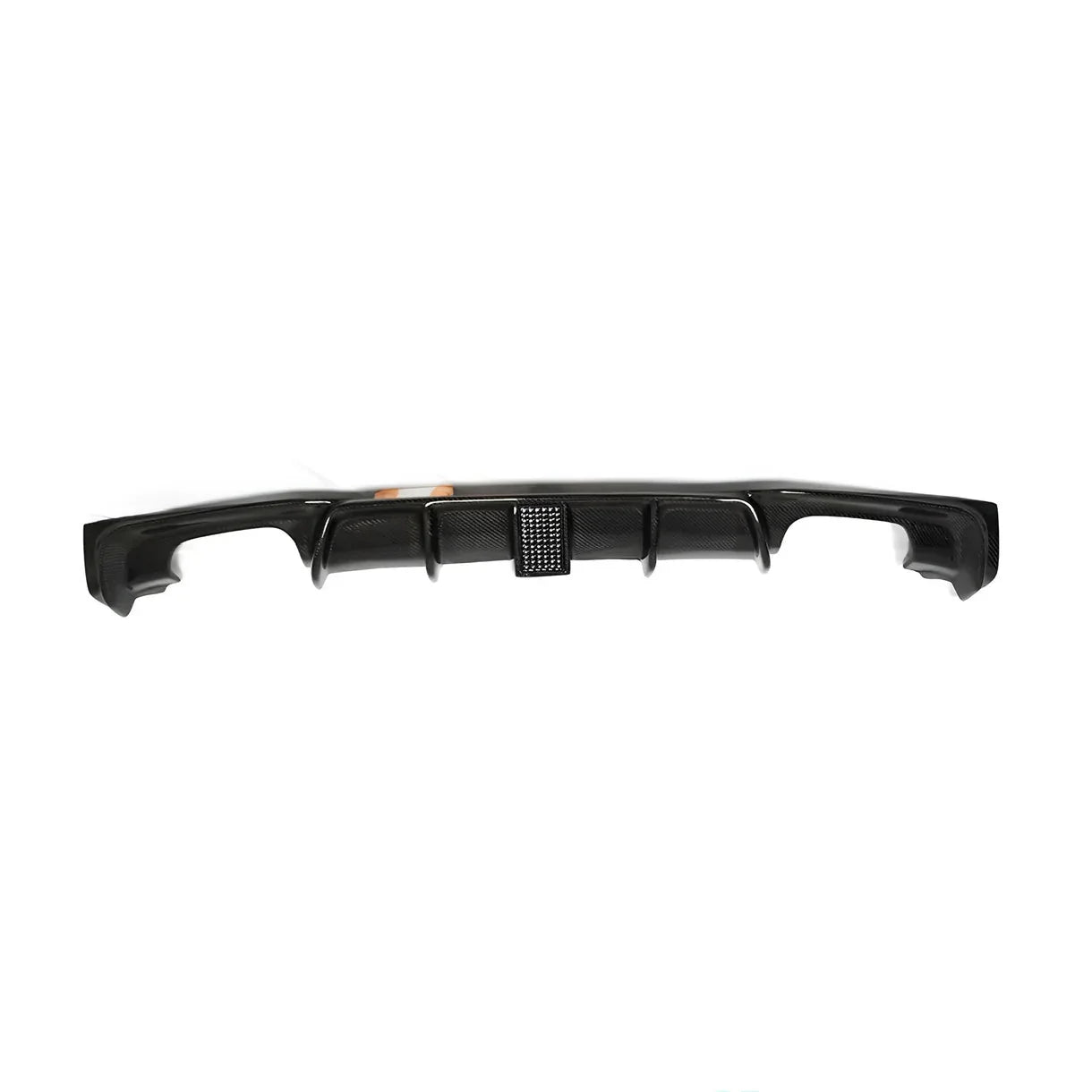 BMW MP Style Carbon Fibre Quad Tip Rear Diffuser with lamp 3 Series F30 (11 - 19)