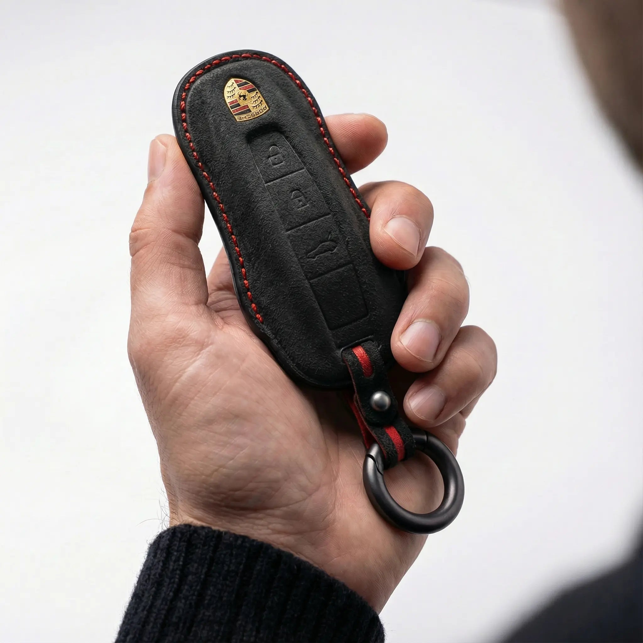 Porsche Key Cover - Alcantara (Suede)