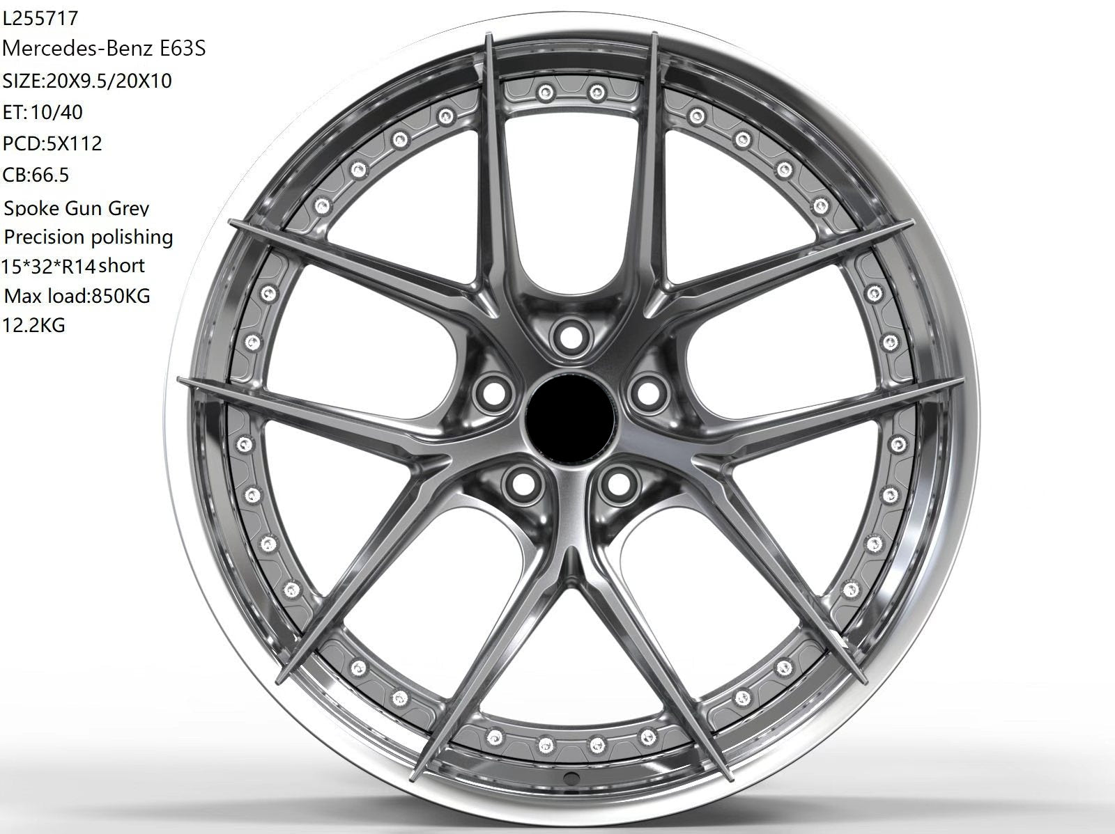 Custom Forged WWC RoyalMesh 2-Piece Wheel