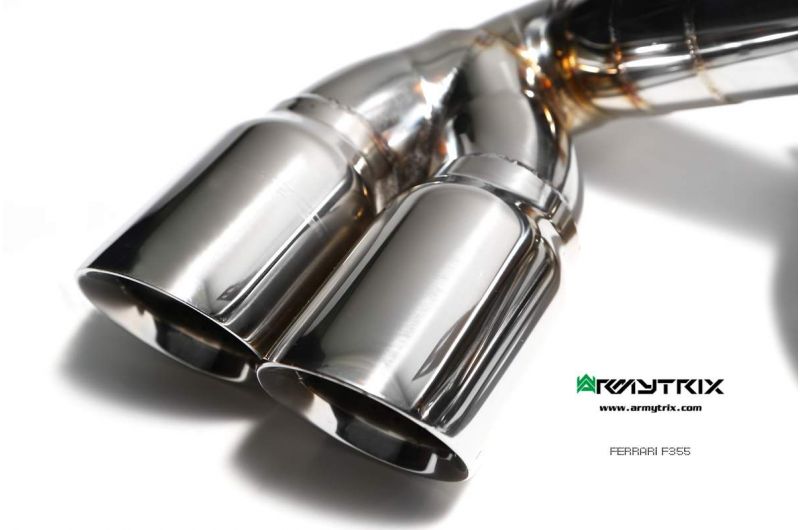 Armytrix Stainless Steel Valvetronic Cat Back Exhaust System Ferrari F355 94-99