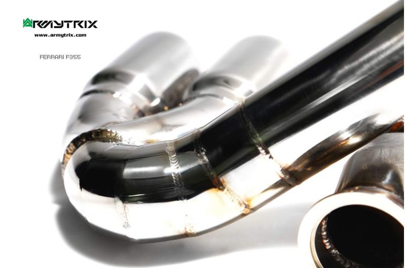 Armytrix Stainless Steel Valvetronic Cat Back Exhaust System Ferrari F355 94-99