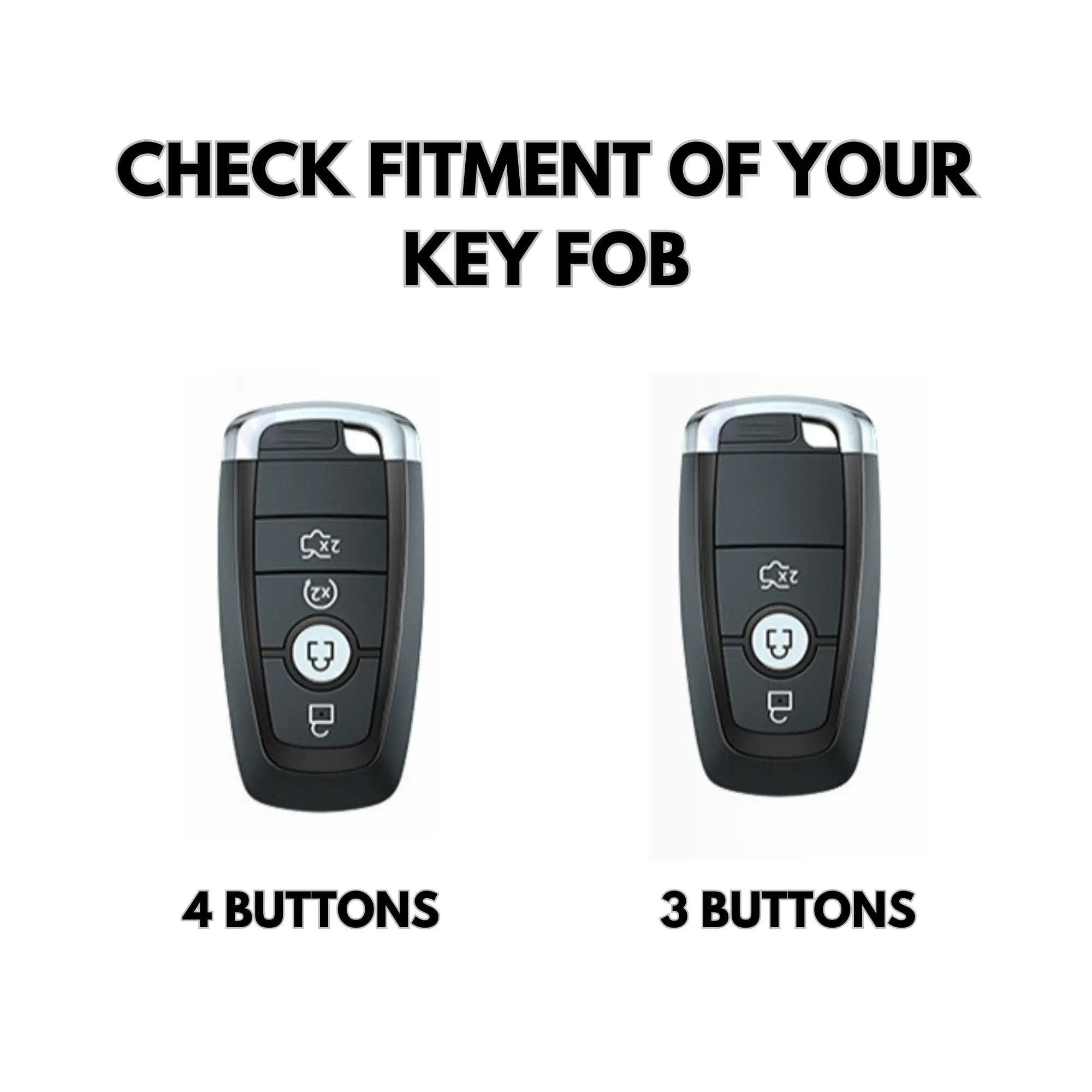 Ford Key Cover - Alcantara