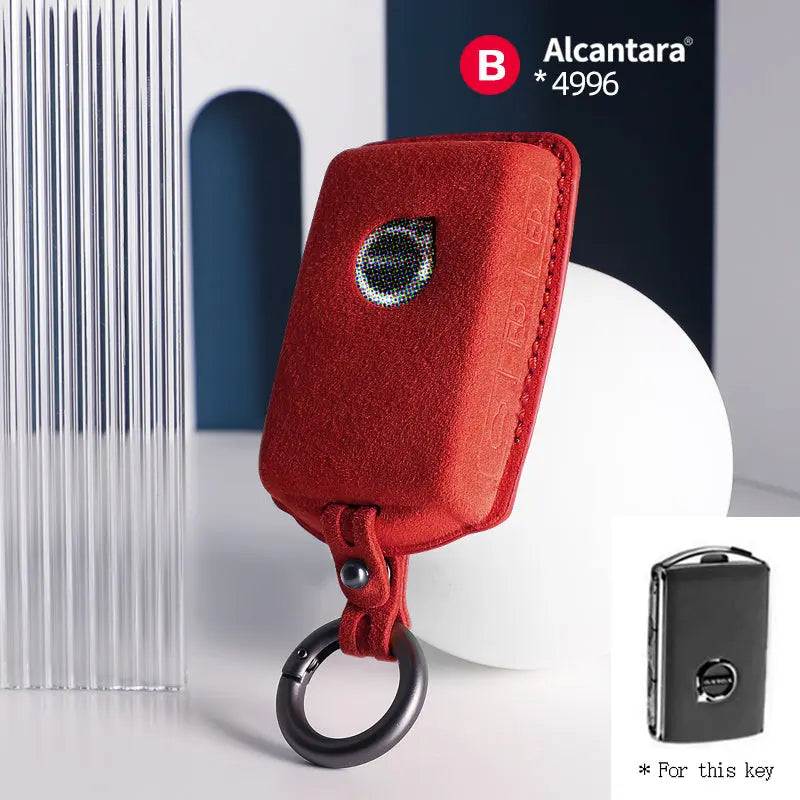 Volvo Key Cover - Alcantara - Type B