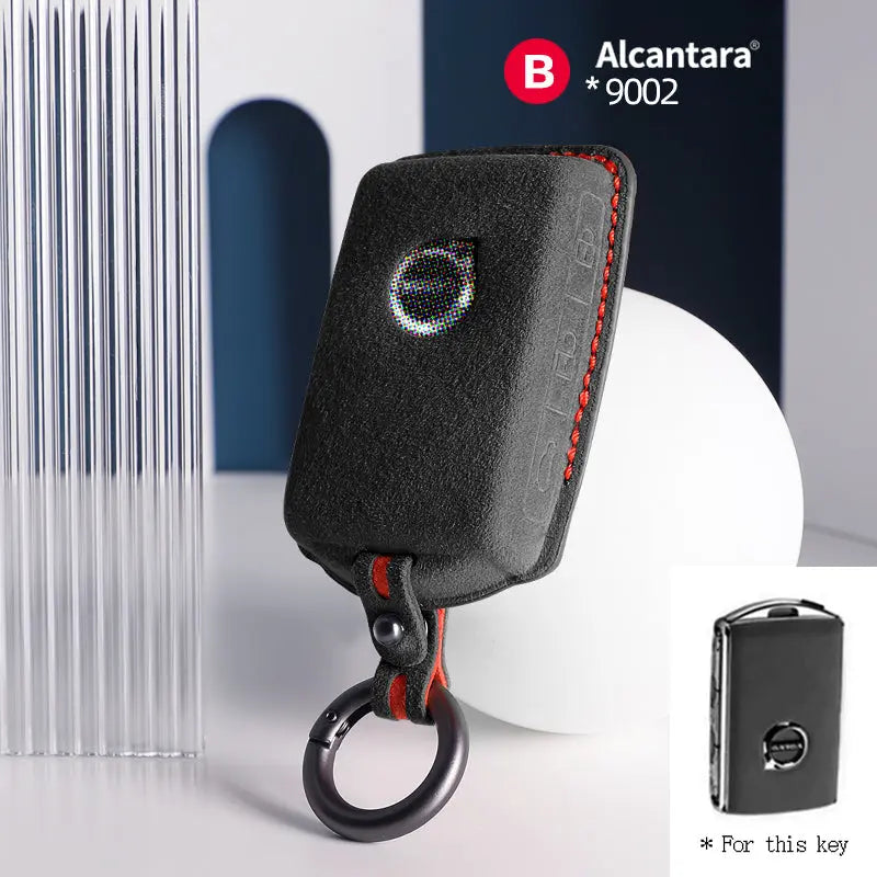 Volvo Key Cover - Alcantara - Type B