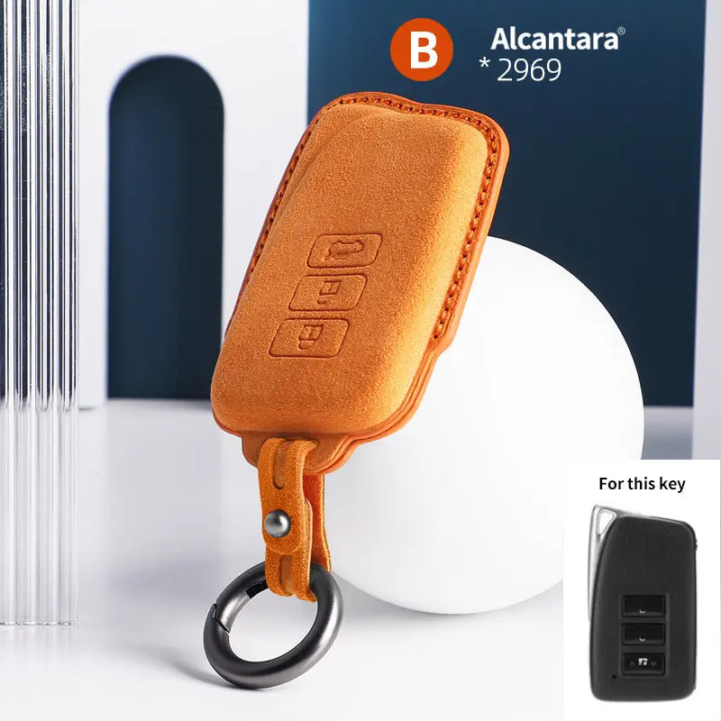 Lexus Key Cover - Alcantara - Type B