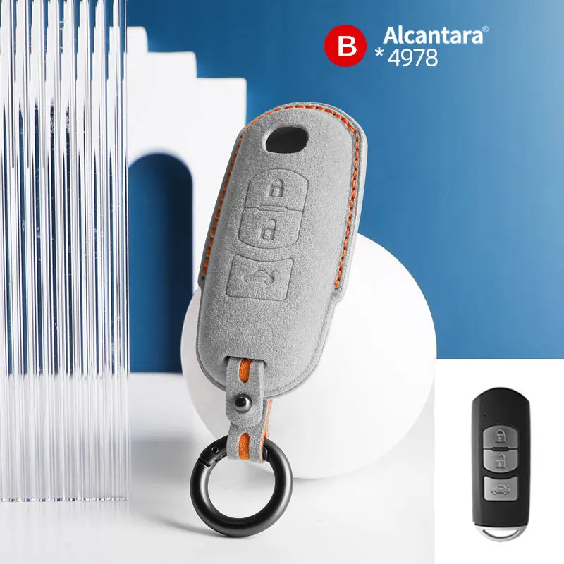 Mazda Key Cover - Alcantara - Type B