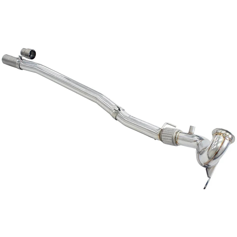 Invidia R400 Valved Turbo Back Exhaust w/Round Ti Tips - VW Golf R Mk7.5 - Nine Motorsport