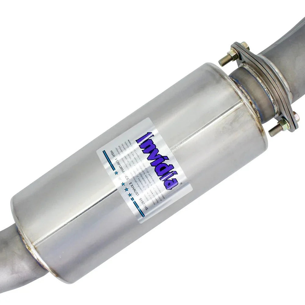 Invidia Titan G5 Titanium N1 Cat Back Exhaust - Mitsubishi Evo X CZ4A - Nine Motorsport